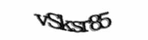 Security check image, please type the characters shown